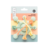 Etoile sensorielle verte en silicone- Little L