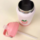 Gourde isotherme 355 ml - Fraise - Les petits citrons