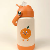 Gourde isotherme 355 ml - Orange - Les petits citrons