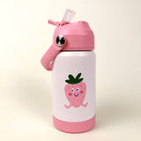 Gourde isotherme 355 ml - Fraise - Les petits citrons
