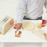 Dinette en bois - Grille pain et accessoires - Mamie Soleil - Janod