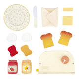 Dinette en bois - Grille pain et accessoires - Mamie Soleil - Janod