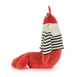 Peluche homard en marinière - Larry Lobster Sailor Outfit - Jellycat