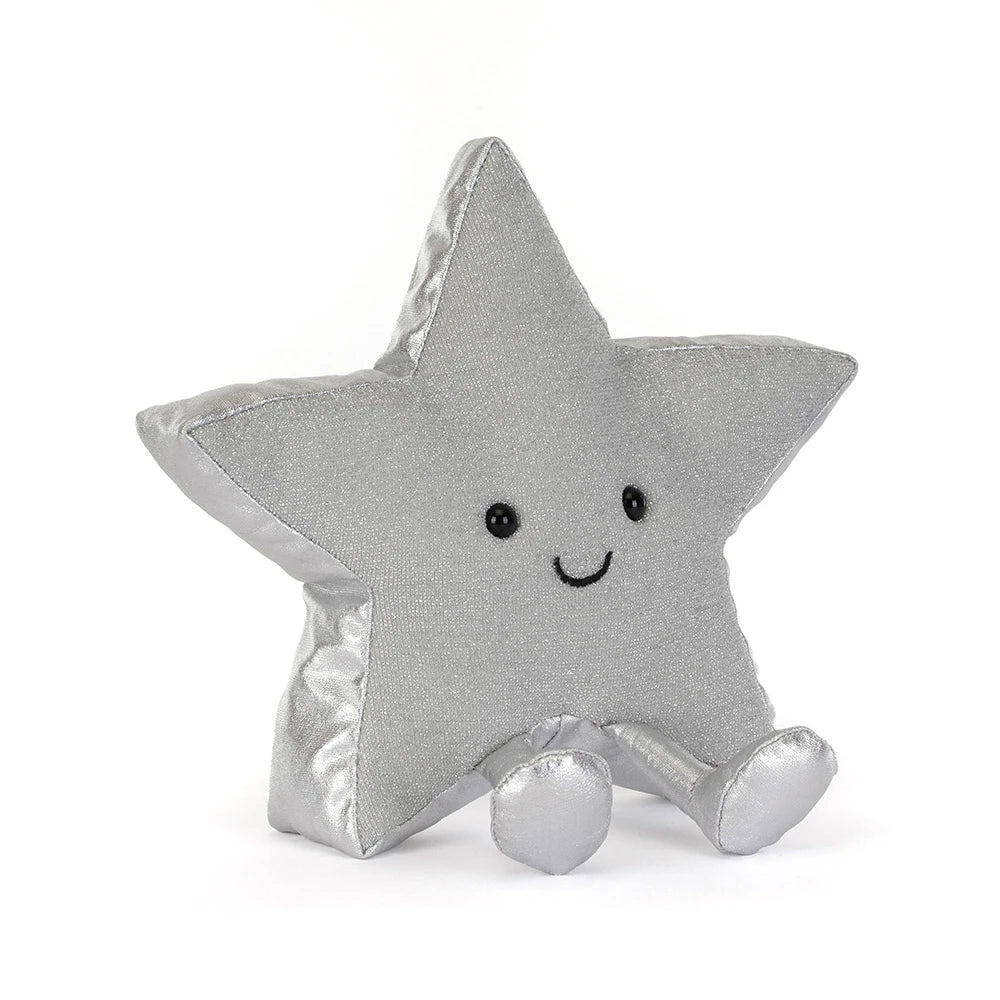 Peluche étoile argentée - Amuseables Silver Star 2026 - Jellycat — vue 1