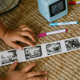 Dessins imprimés par la KIDYPRINTER AI avec marqueurs de coloriage