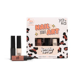 Kit Nail art vernis à ongles 2 en 1 - Jungle Fever - Yaka