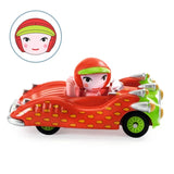 Crazy Motors Lady Berry Djeco, vue de trois quarts