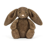 Peluche lapin Bashful marron Luxe - Jellycat