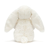 Peluche lapin blanc avec une plante - Cream Bunny with plant - Jellycat