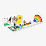L'arc-en-ciel de Pop, jeux de plateau École des Loisirs