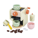 Dinette en bois - Machine à café & accessoires - Mamie Soleil - Janod