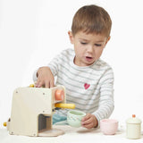 Dinette en bois - Machine à café & accessoires - Mamie Soleil - Janod