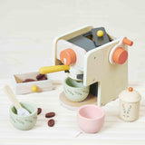 Dinette en bois - Machine à café & accessoires - Mamie Soleil - Janod