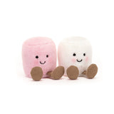 Peluche Chamallows - Amuseables Pink & White  Marshmallows - Jellycat