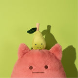 Peluche Britney Pear rose poire 40 cm - MIAM ! - Doudou et Compagnie
