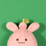 Peluche Taylor Peach rose pêche 40 cm - MIAM ! - Doudou et Compagnie