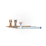 Set de 3 stylos effaçables Bo-Bo - Agneau, âne et cheval - Mr Wonderful