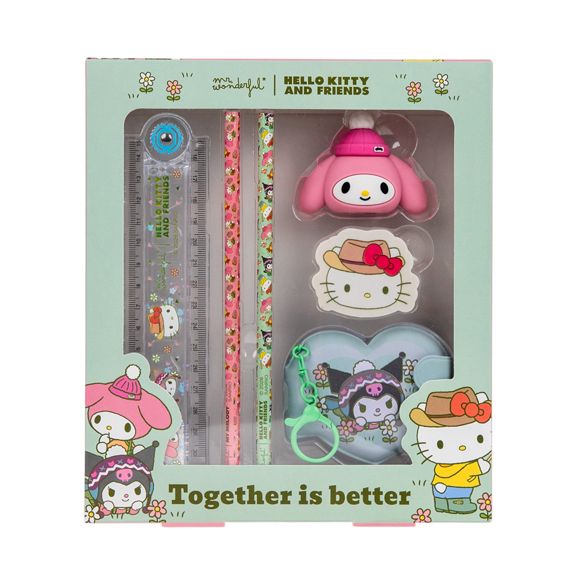 Set d’écriture Hello Kitty Together Is Better - vue principale