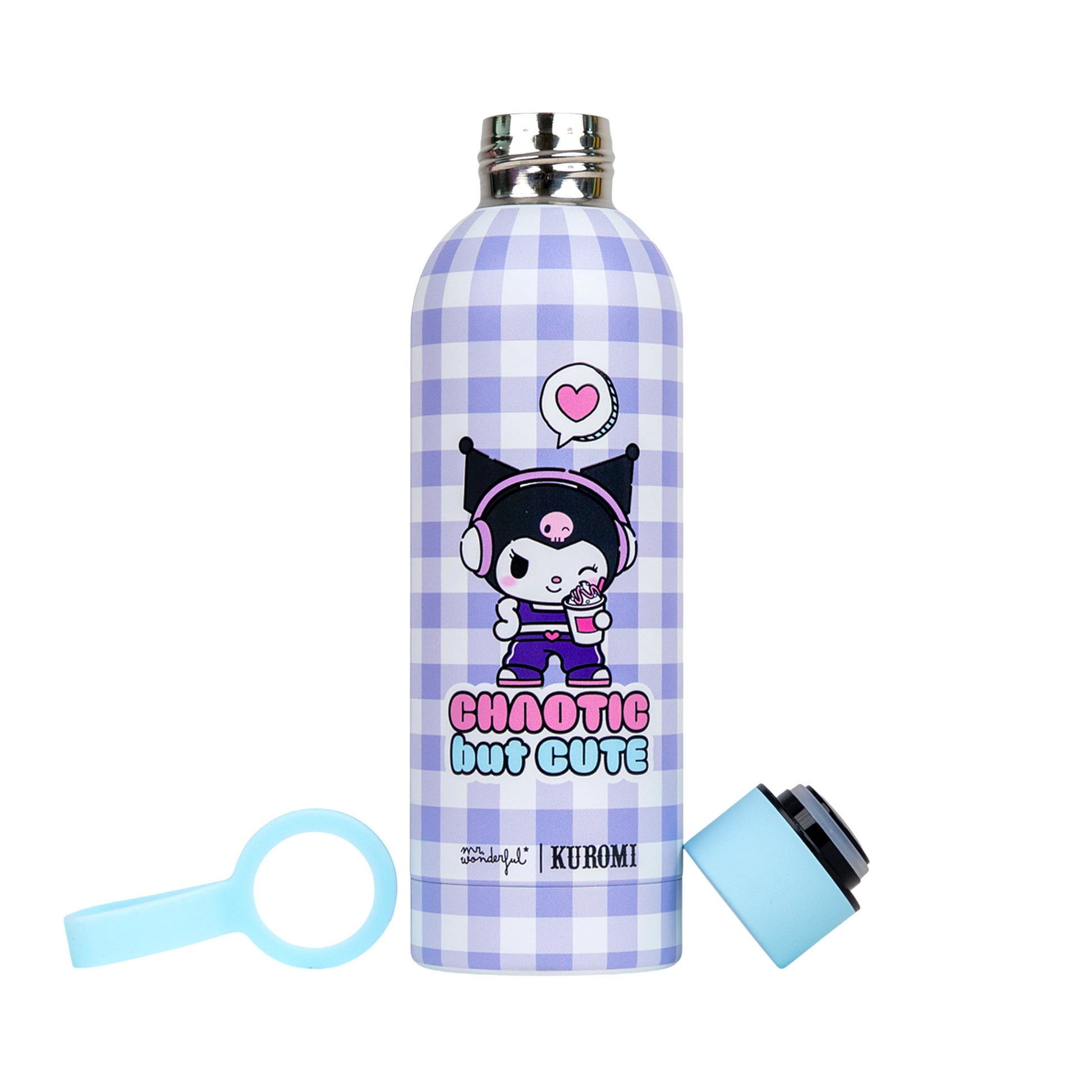 Gourde isotherme Kuromi Chaotic but Cute - autre vue du produit