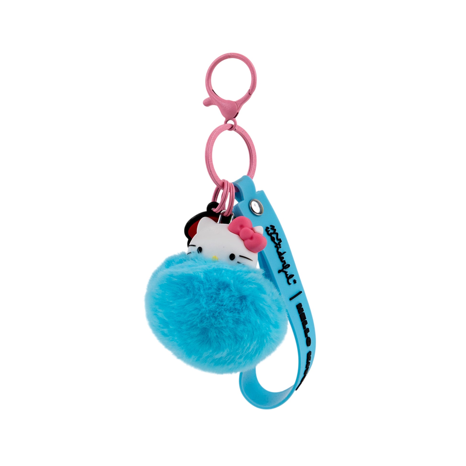 Porte-clés pompon Hello Kitty - vue principale