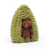 Peluche ours & son buisson - Forest fauna bear - Jellycat