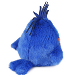 Peluche Perroquet bleu royal - Les Cui-Cui Paradis - Histoire D’ours