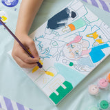 Peinture au numéro - Petit pinceau kids Konbini - La petite épicerie