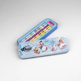 Plumier métal 6 crayons de couleur - Diddl