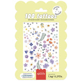 Pochette de tatouages - Fleurs - La petite épicerie