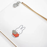 Pochette Miffy Flowers Beige - Miffy x Yuko B