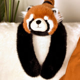 Peluche lestée Panda roux - Podcoll - Histoire D’ours