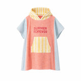 Poncho éponge Summer Forever Rose - Chamaye