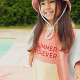 Poncho éponge Summer Forever Rose - Chamaye
