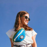Lunettes de soleil Pop - Bleu & Olive - Ki et La