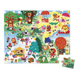 Puzzle 36 pièces - Les 4 saisons - Janod