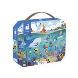Puzzle 100 pièces - Les fonds marins - Janod
