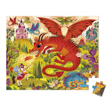 Puzzle 54 pièces - Le Royaume des dragons - Janod