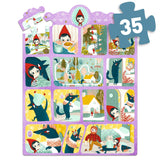 Puzzle 35 pièces - Le petit Chaperon rouge - Djeco