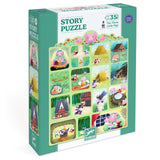Puzzle 35 pièces - Les 3 petits cochons - Djeco