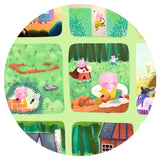 Puzzle 35 pièces - Les 3 petits cochons - Djeco