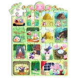 Puzzle 35 pièces - Les 3 petits cochons - Djeco