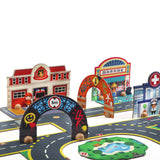 Puzzle - Puzzl'Up Ville Géant - Crazy motors by Djeco