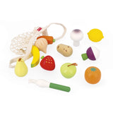 Dinette en bois - Filet de fruits et légumes - Mamie Soleil - Janod