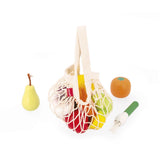 Dinette en bois - Filet de fruits et légumes - Mamie Soleil - Janod