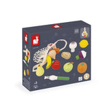 Dinette en bois - Filet de fruits et légumes - Mamie Soleil - Janod