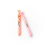 Set de 2 stylos effaçables - Bo-bo Click - Champignon & Cochon - Mr Wonderful