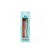 Set de 2 stylos effaçables - Bo-bo Click - Coeur bandit & Avocat - Mr Wonderful