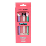 Set de 3 stylos effaçables Bo-bo - Hello Kitty, Kuromi & My Melody - Mr Wonderful