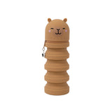 Set de 6 stylos effaçables Bo-Bo & Trousse en silicone Capybara - Mr Wonderful