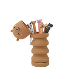 Set de 6 stylos effaçables Bo-Bo & Trousse en silicone Capybara - Mr Wonderful